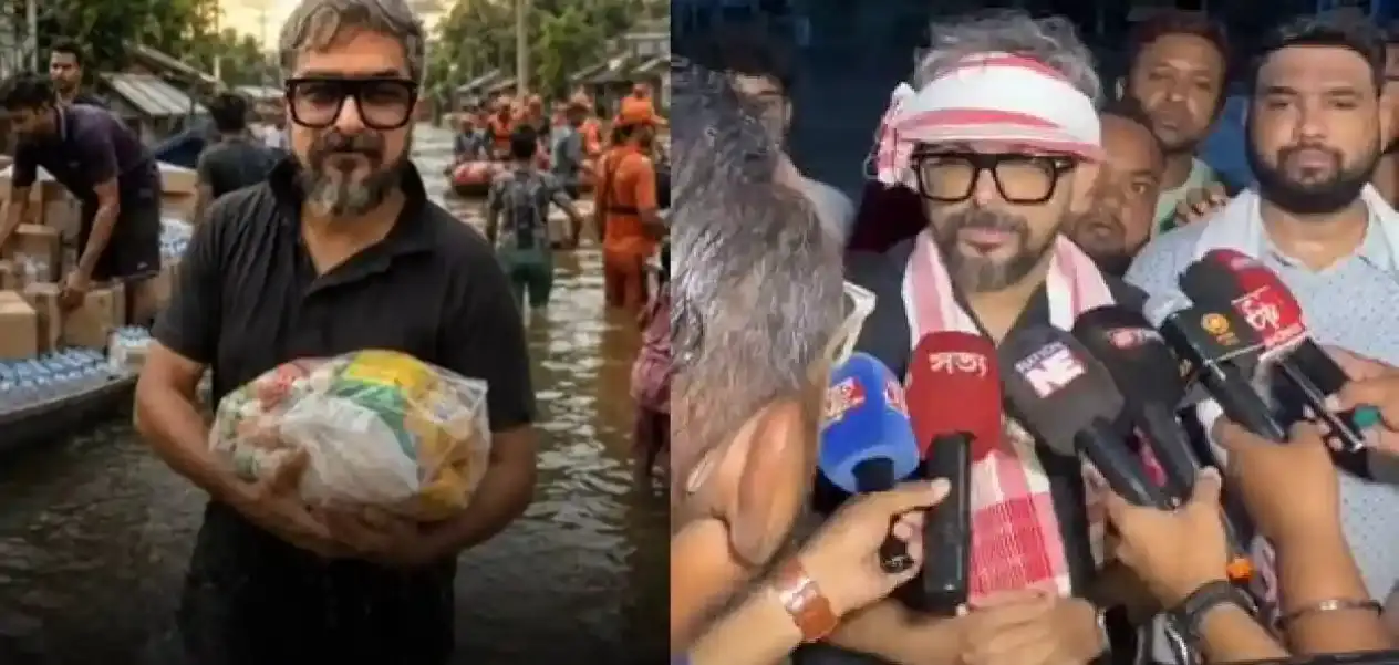 From Mumbai to Flood-Ravaged Assam: Humanitarian Hussain Mansuri Brings Hope to Sivasagar's Flood Victims