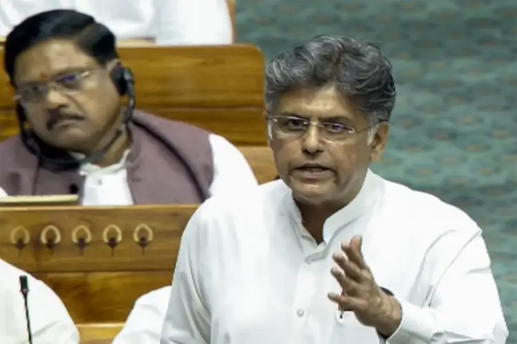 Manish Tewari moves adjournment motion notice seeking discussion on new anti-defection law