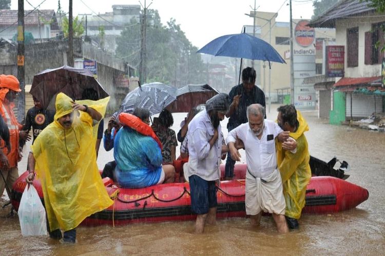 Heavy rains lash Kerala, alert issued in Pathanamthitta due to fear of rising water level