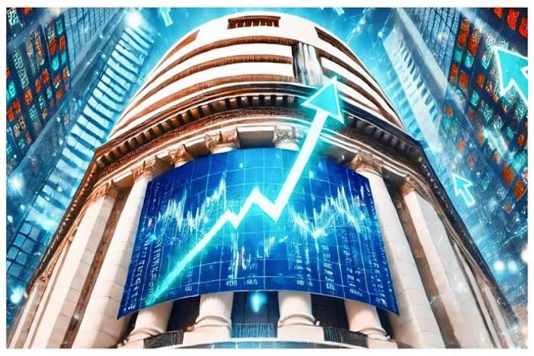 due to softening of crude oil prices, Sensex rose by 544 points.
