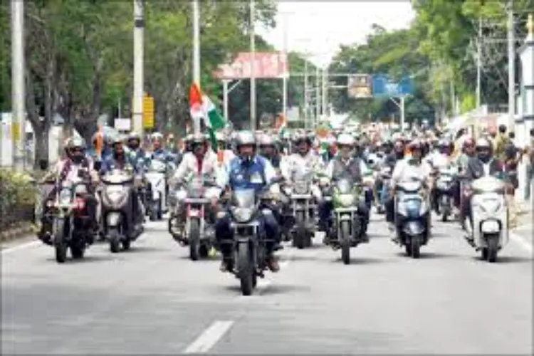 Bike rally held to commemorate Operation Vijay