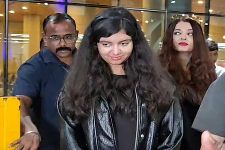 Aishwarya Rai, Abhishek, and Aaradhya return from their US trip; win hearts with a 'Namaste' at the airport.