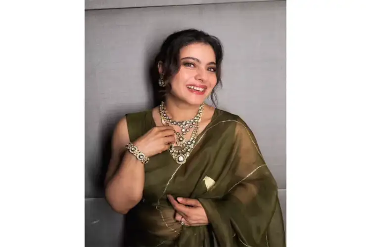 Kajol unwraps 