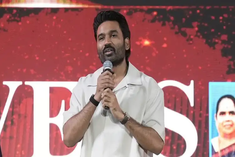 Dhanush urges students to prioritise Tamil, says not knowing mother tongue 