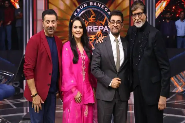 Aamir Khan, Preity Zinta, Sunny Deol join Amitabh Bachchan for star-studded 'KBC 18' premiere