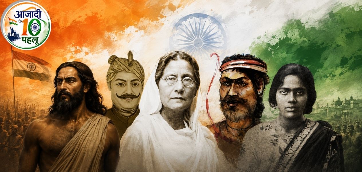 Facets of Independence: Famous heroes whose sacrifices wrote the story of independence