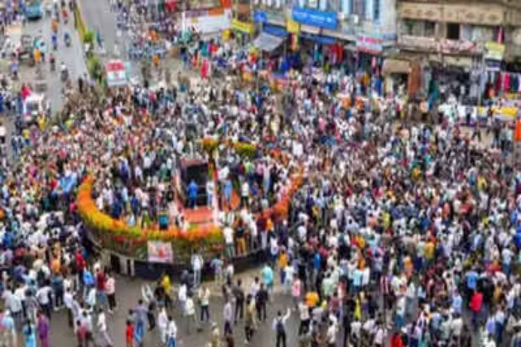 ABVP workers clash with police near Chief Minister's residence in Jharkhand