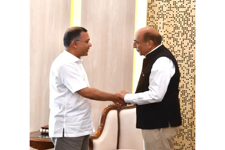 Indian envoy Dinesh Trivedi meets Bangladesh PM Rahman amid diplomatic strains over Hasina remarks