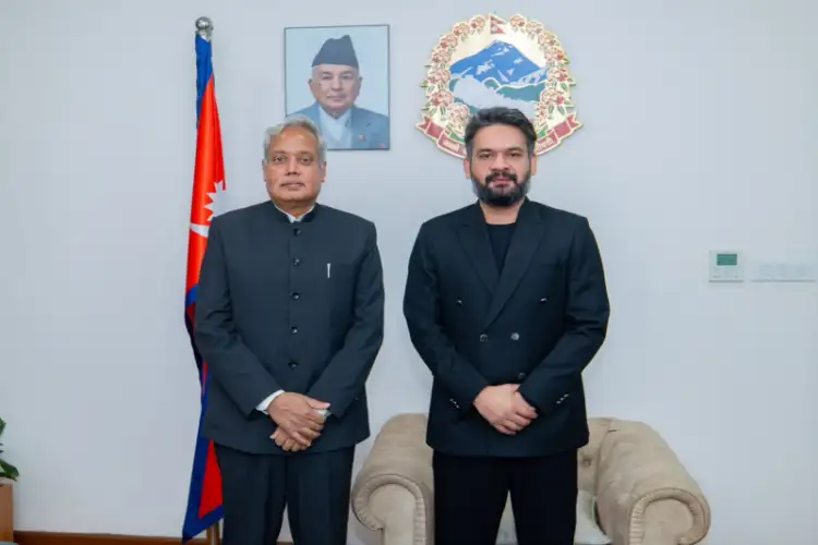 Nepal PM meets Indian Ambassador, first foreign envoy since assuming office on March