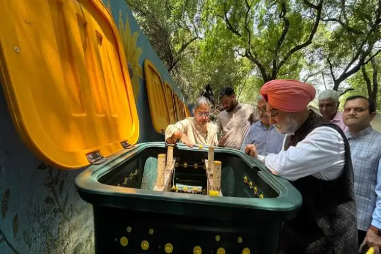 Delhi colony turns waste into a zero-landfill success story