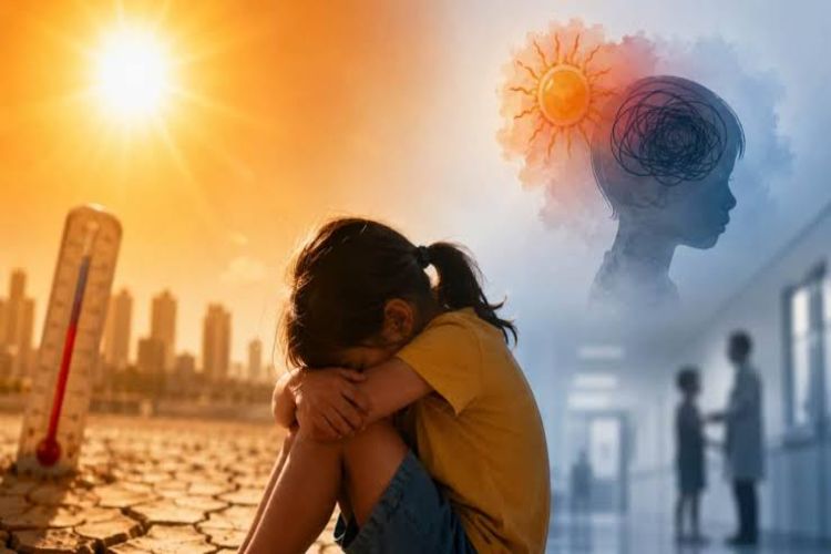Heatwaves most affect children and adolescents' mental health: study