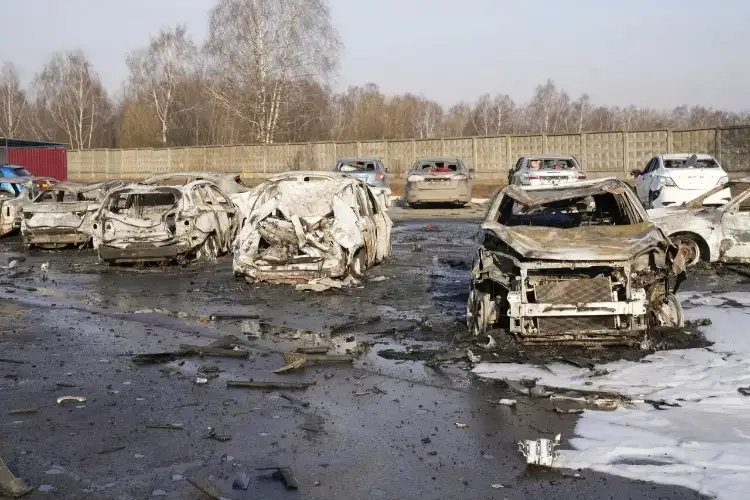 Ukrainian drone strike in Russia kills at least 13 people, injures 75