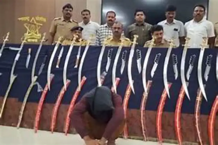 Maharashtra: Jalna Police seize 44 illegal weapons allegedly brought from Ajmer for sale