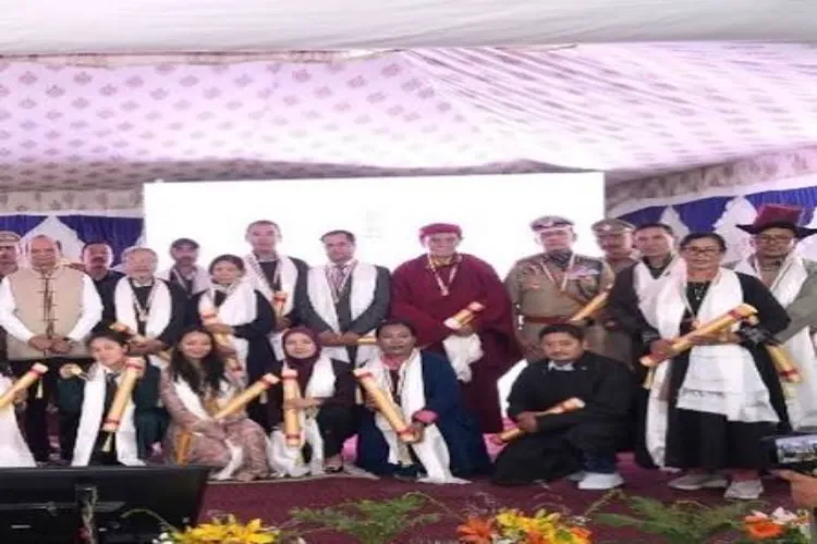 36 people were honoured with the UT State Award in Ladakh.