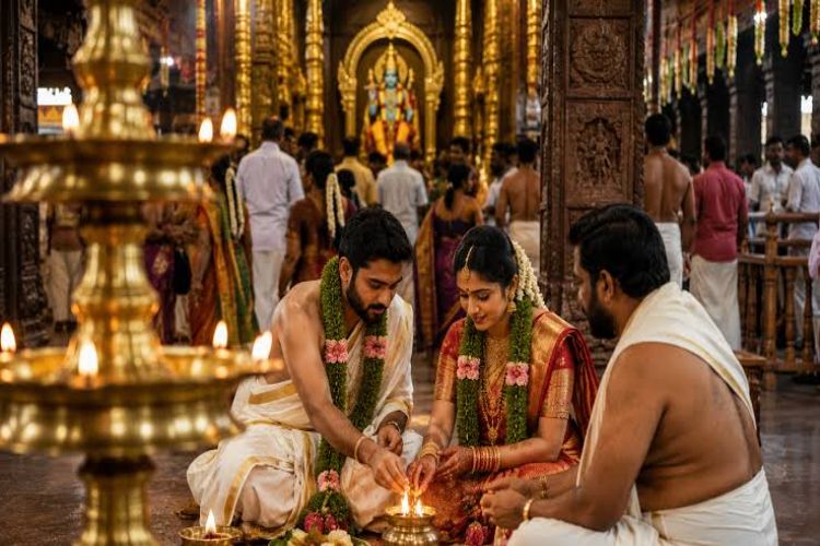 Kerala's Guruvayoor temple has bookings for 377 wedding ceremonies on August 23.