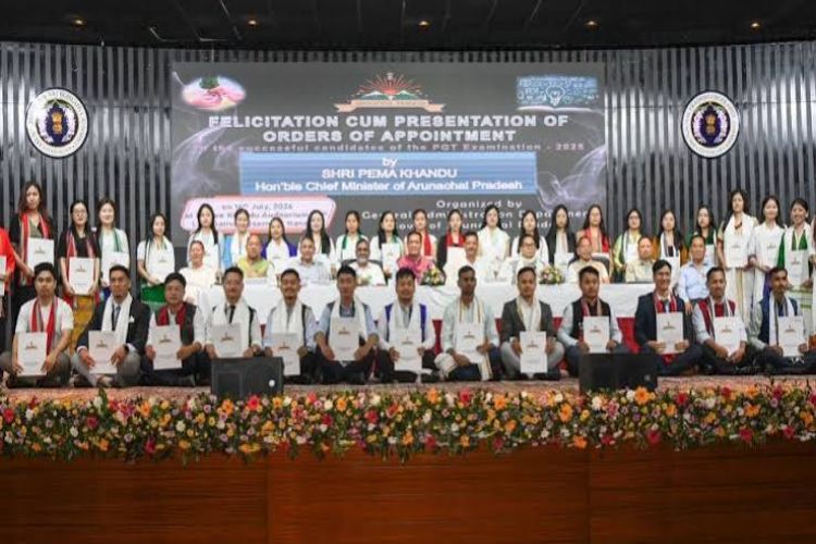 Arunachal Pradesh Chief Minister hands over appointment letters to 72 specialist doctors