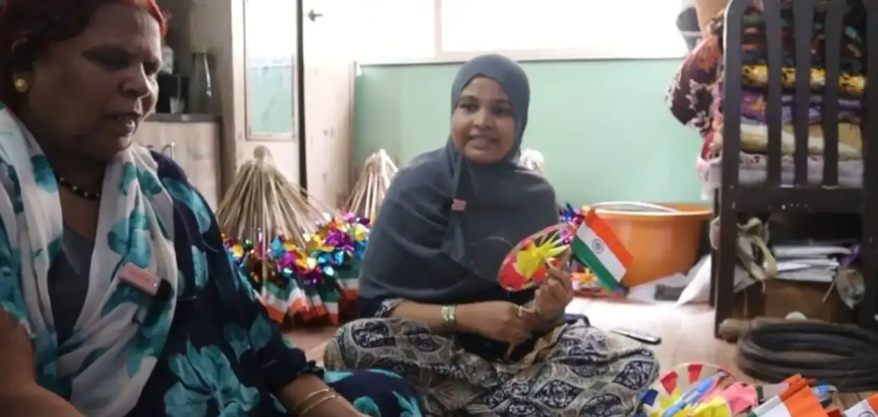 The Sheikh family has been making the Tricolour for 52 years, preparing 50,000 flags annually.