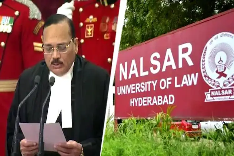 NALSAR to examine BCI inquiry directive on students opposing CJI as convocation chief guest