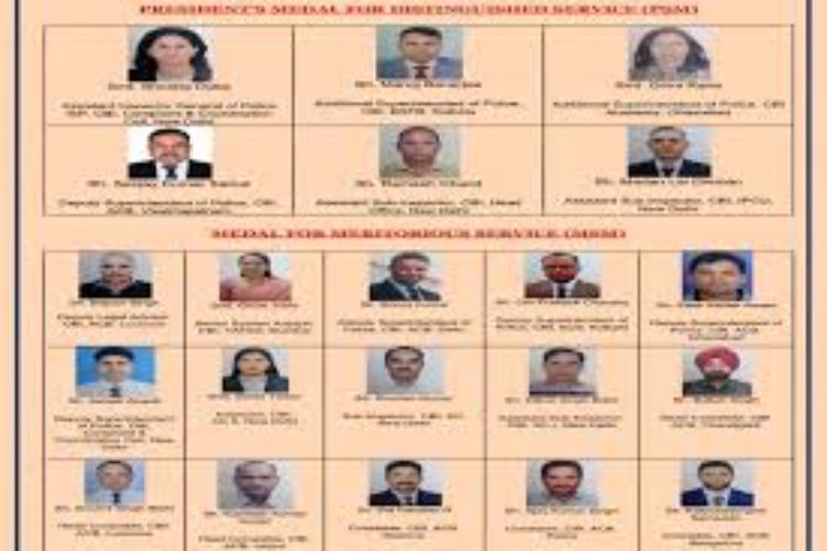 21 CBI personnel to be honoured on Independence Day