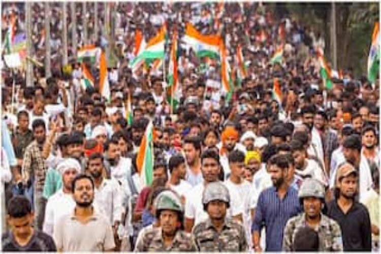Jharkhand student protest continues for 21st day, 'Tiranga Yatra' announced on Saturday