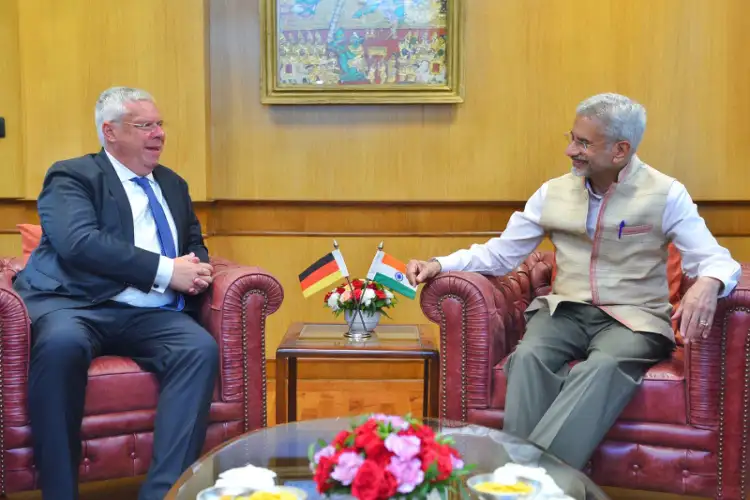 Jaishankar meets German MP Jurgen Hardt; discusses West Asia, Ukraine, and strategic partnership