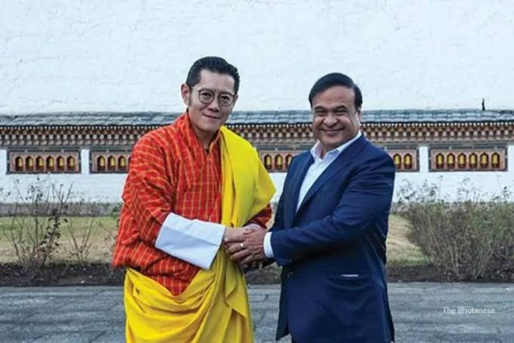 Bhutan King expresses solidarity with Assam flood victims; Himanta thanks them for support