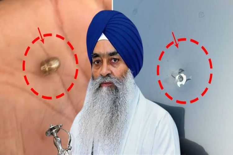 Amritsar: A bullet fired in the air landed on the security car of the former Jathedar.