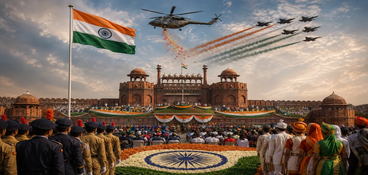 'Vande Mataram' from the Red Fort for the first time on the 80th Independence Day.