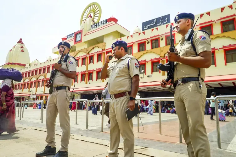 Tight security in Kashi on the third Monday of Sawan.