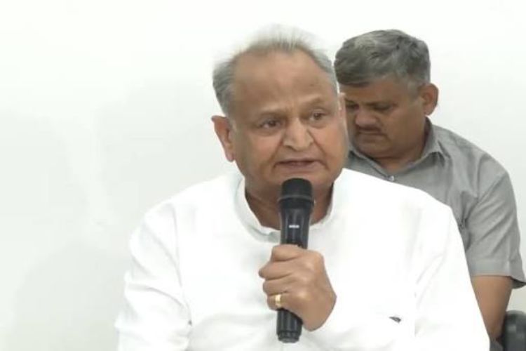 RSS has no connection with 'Vande Mataram': Ashok Gehlot