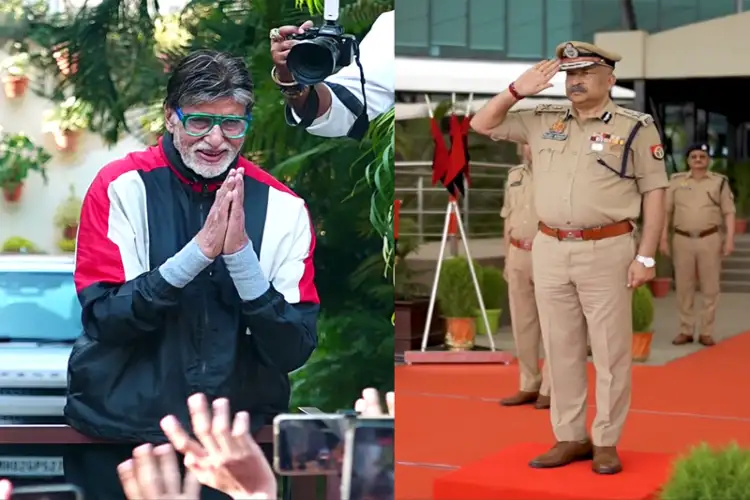 UP Police anthem 'Khaki Ka Sitara' gets Amitabh Bachchan's special tribute