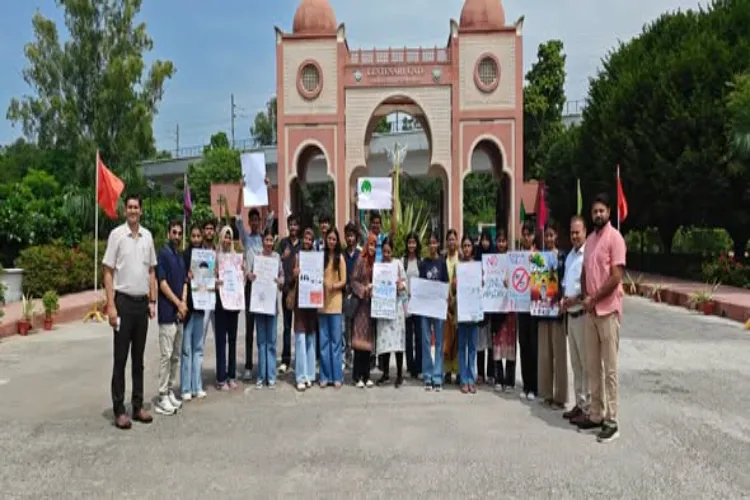 Anti-ragging awareness program at the Jamia Hindi Department