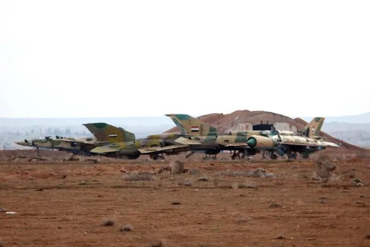 Israel attacks Syrian airbase; tensions rise.