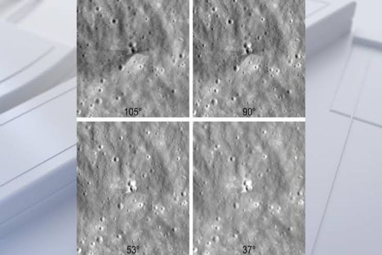 NASA releases images of crater created by SpaceX rocket hitting the Moon