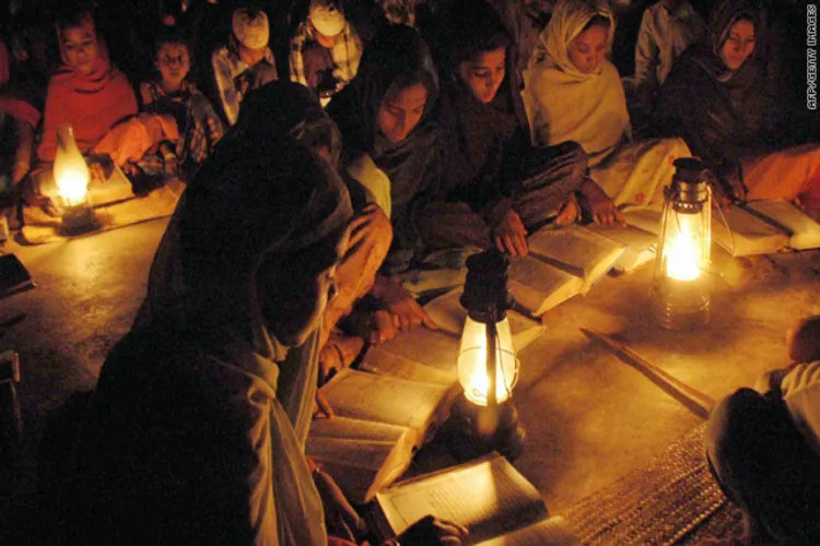 Even after electricity connection in villages, nights remain dark