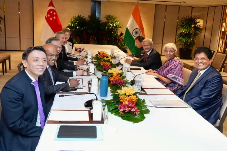 India, Singapore discuss deeper economic ties in manufacturing, fintech, healthcare and digitalisation