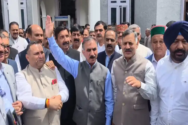 CM Sukhu accuses BJP MLAs of disrespecting National Song during Himachal Assembly Monsoon Session