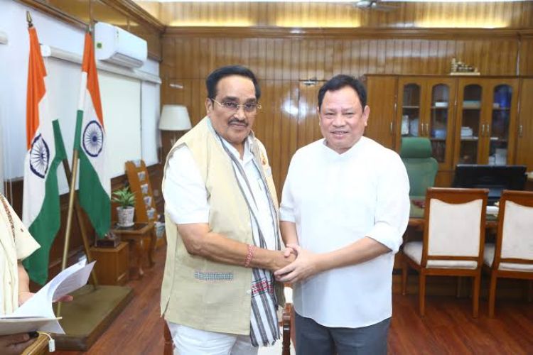 The Minister discussed with Union Minister CR Patil regarding getting ODF Plus status for Arunachal Pradesh.
