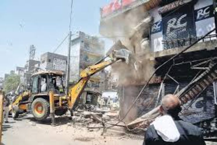  the removal of illegal encroachments from a disabled person's land.