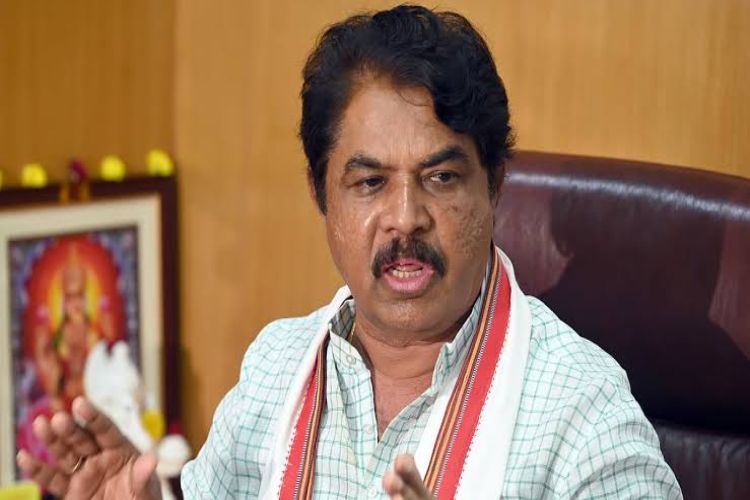  the Vidhana Soudha demanding the removal of Minister Nagendra.