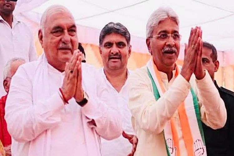 Haryana Congress leader appears days after FIR was filed, gets bail
