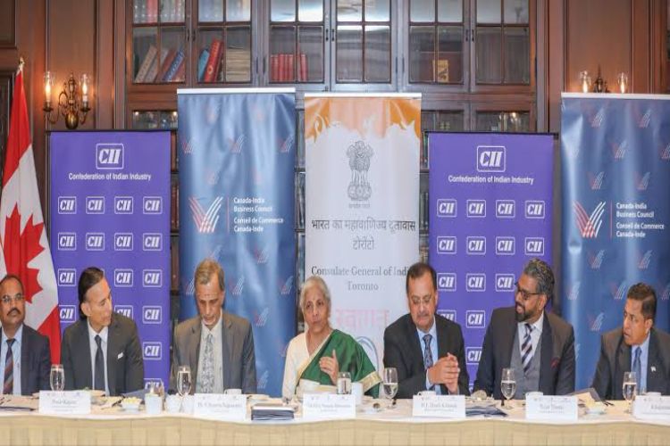 Sitharaman meets top executives of Canadian financial companies