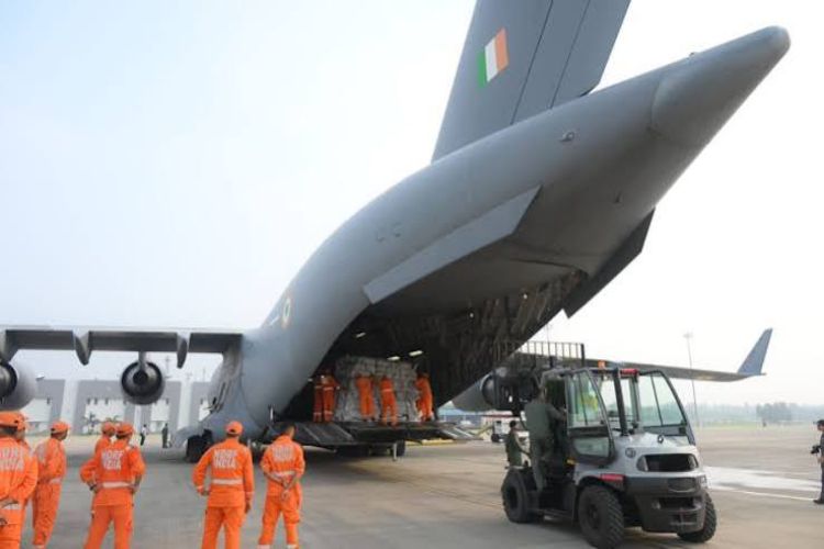 India sends more relief material to flood-hit Nepal