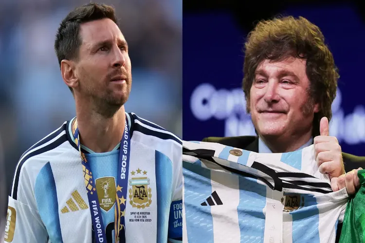 President Javier Milei bids an emotional farewell to Messi, saying, 