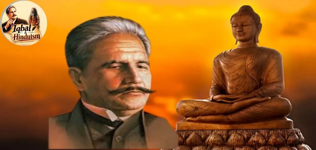 Why was Allama Iqbal influenced by Gautam Buddha?