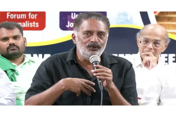 Election Commission Chalo Protest: Prakash Raj, several others detained by Bengaluru Police