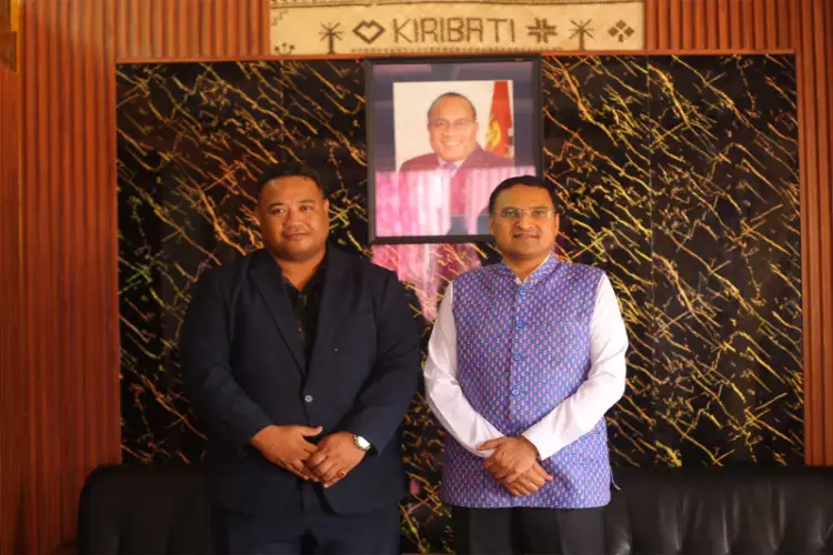 India, Kiribati discuss ways to strengthen bilateral cooperation