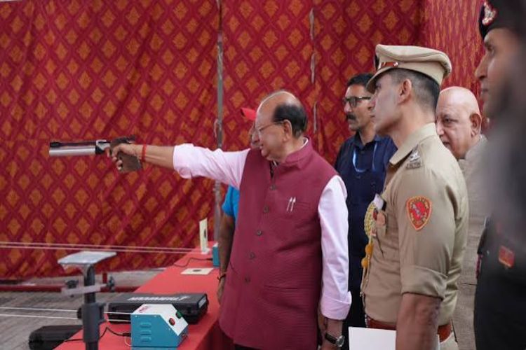 Indoor shooting range inaugurated in Leh, sports will get a boost in Ladakh