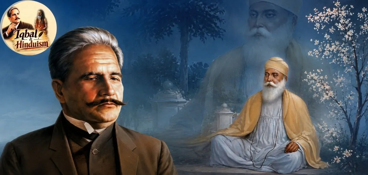 Why was Guru Nanak great in Iqbal's view?