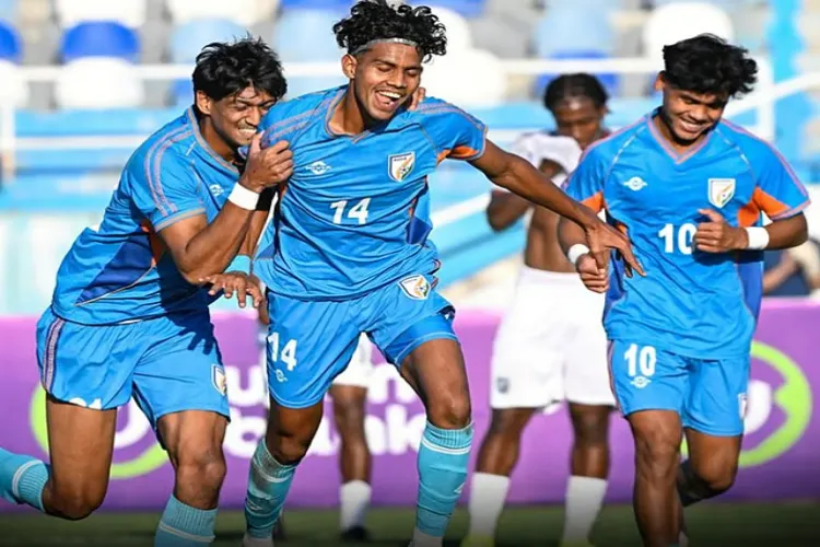 India defeated Bangladesh 3-0, making a comeback to the AFC U-20 Asian Cup after 20 years.